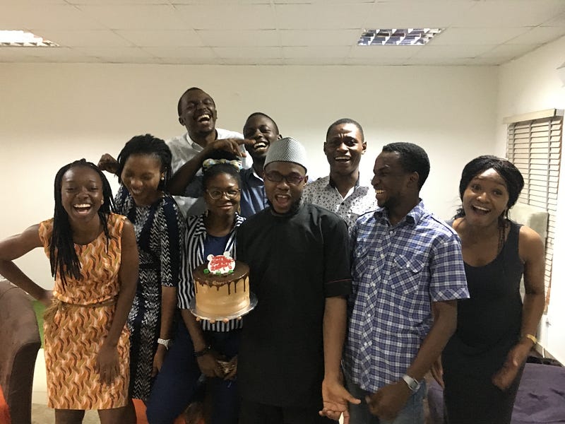 L: Protesting, Surulere / R: Paystacks!!