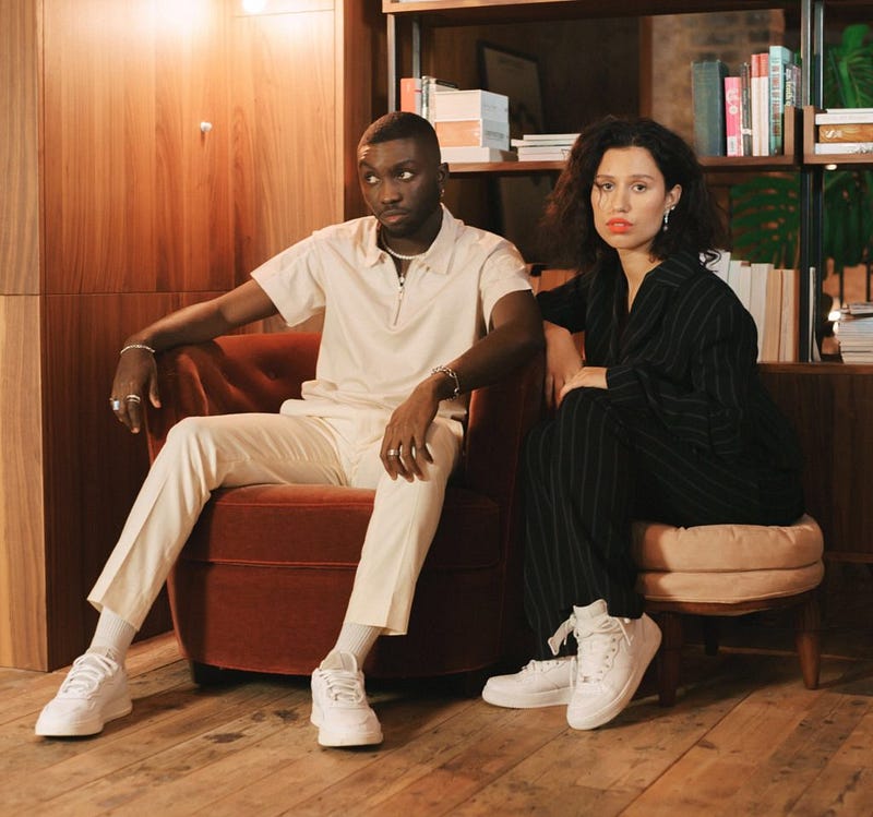 Odunsi (left) with Raye, who he features on Tipsy. Source: [Culture Custodian](http://culturecustodian.com/odunsi-tipsy/)