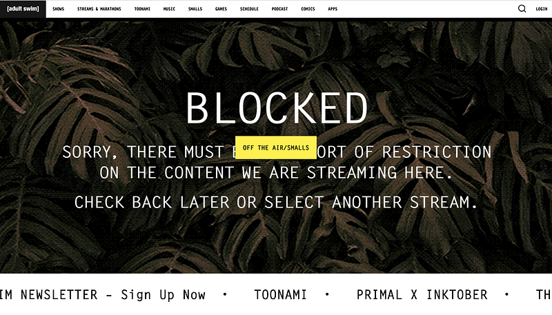 I can’t wait for us to make some nice videos and block US IPs. Just kidding. 🙃