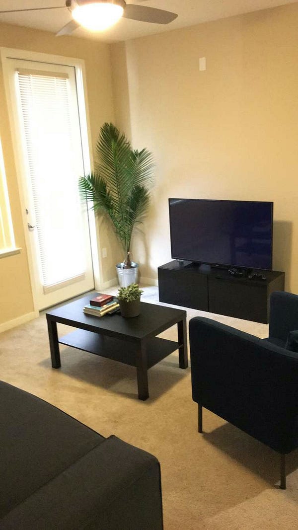 **L:** One of the exhibitions we went to. **R**: We splurged at Ikea after Demo Day