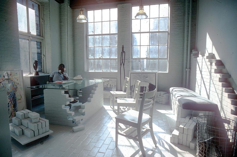 SITE for WilliWear, Willi Smith’s Office, New York, NY, 1982