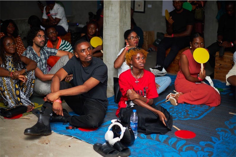 Guests at the Show & Tell